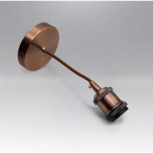 DECORATIVO COLGANTE VINTAGE COBRE ANTIGUO