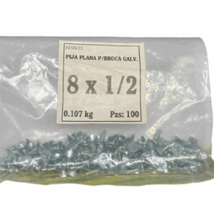 PIJA PLANA P/ BROCA 8X1/2"